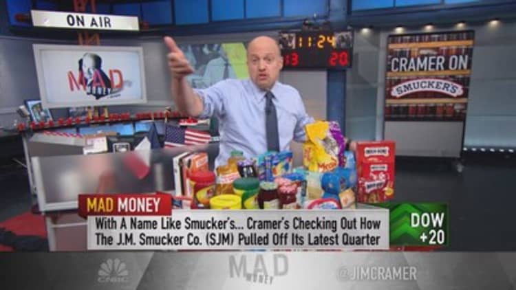 Smucker's a packaged food heavyweight: Cramer