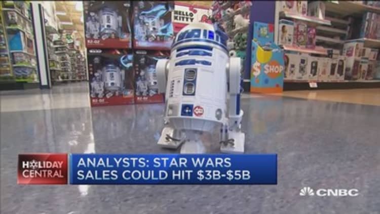 Star Wars toys take holiday season by storm