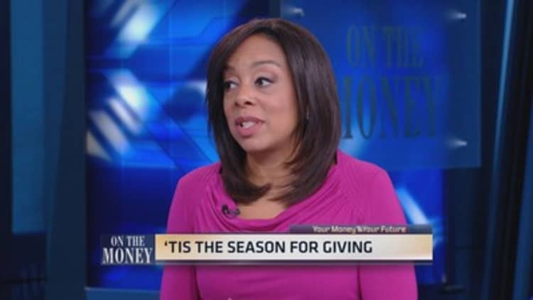 The giving season