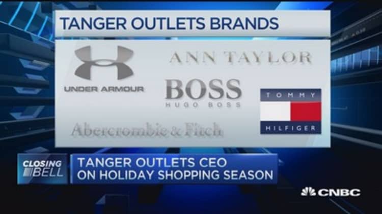 Sales, traffic up: Tanger CEO