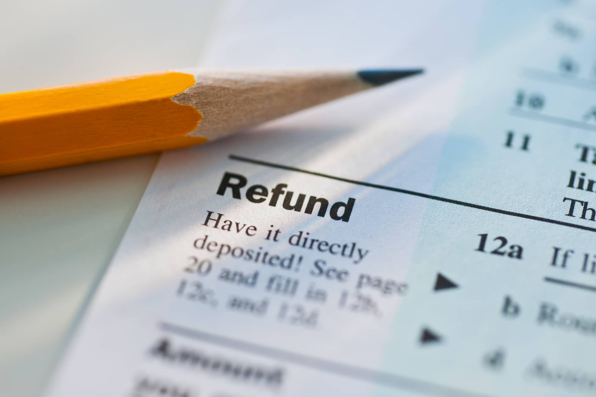The next 10 words related to Tax refund