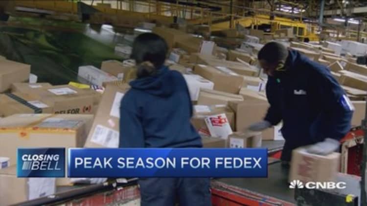 FedEx prepares for peak season