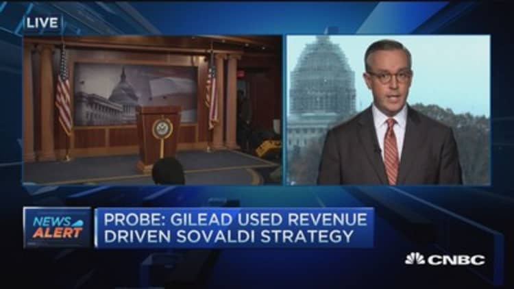 Gilead probed over 'calculated' drug price strategy 