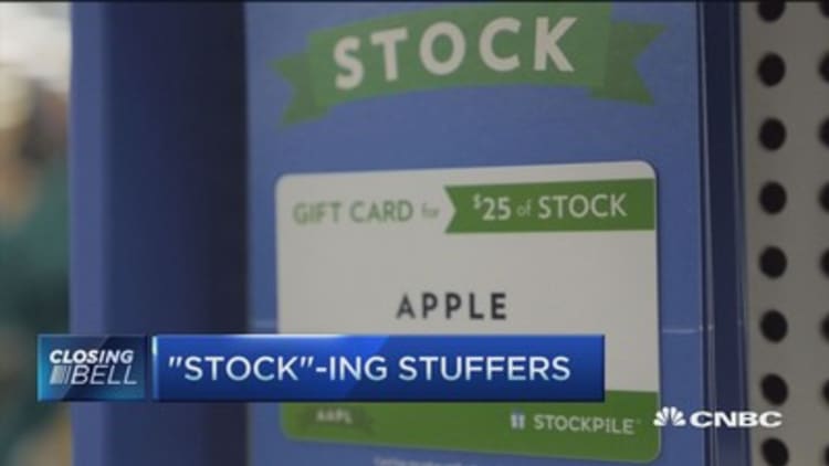 'Stock'-ing stuffers