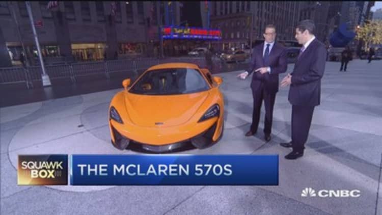 New McLaren 570S arrives in US