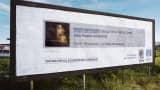 "Virtual Racism. Real Consequences" campaign. Rough translation of billboard: "If you washed properly, you wouldn't be so dirty."