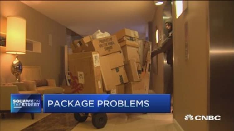 The 'no package' policy sweeping apartments