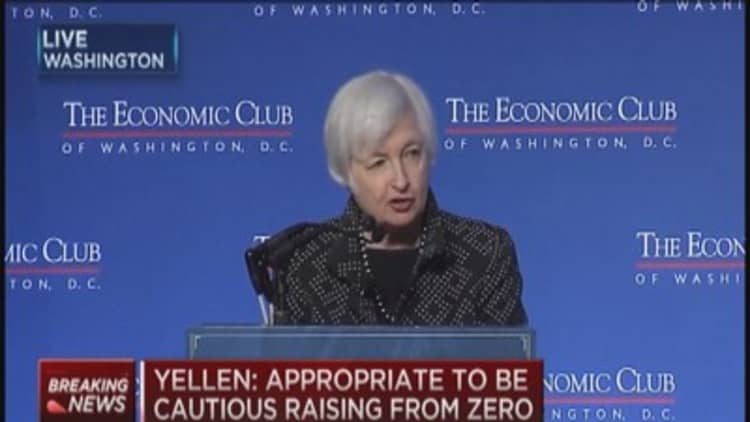 GDP, wages continue to stabilize: Yellen