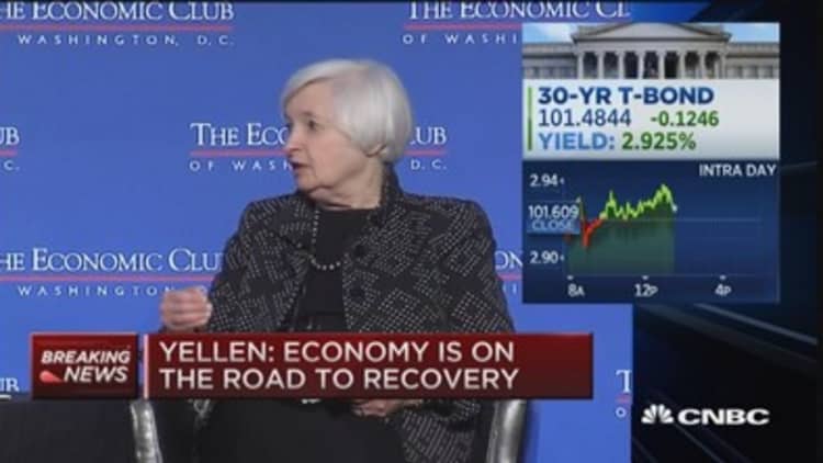 Yellen: Being Federal Reserve chair is 'a wonderful job'
