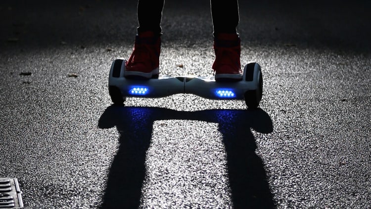 Test driving a 'hoverboard': How hard could it be?