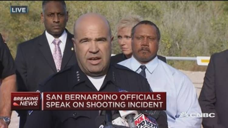 Upwards of 14 dead, 14 injured: San Bernardino police chief 