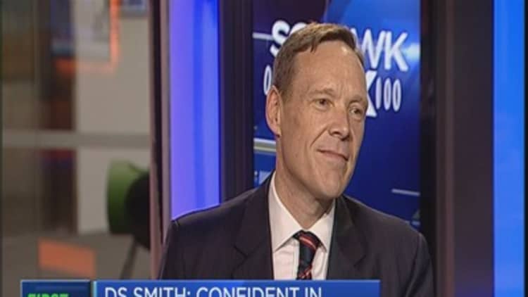 Positive on outlook: DS Smith CEO