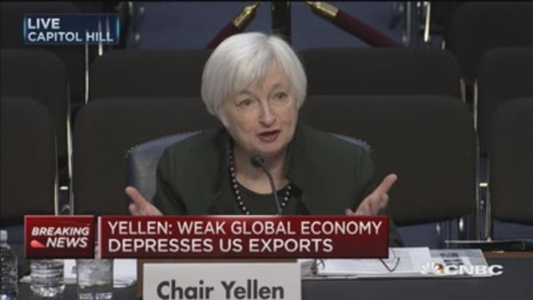 Yellen: Disturbing trend toward rising income