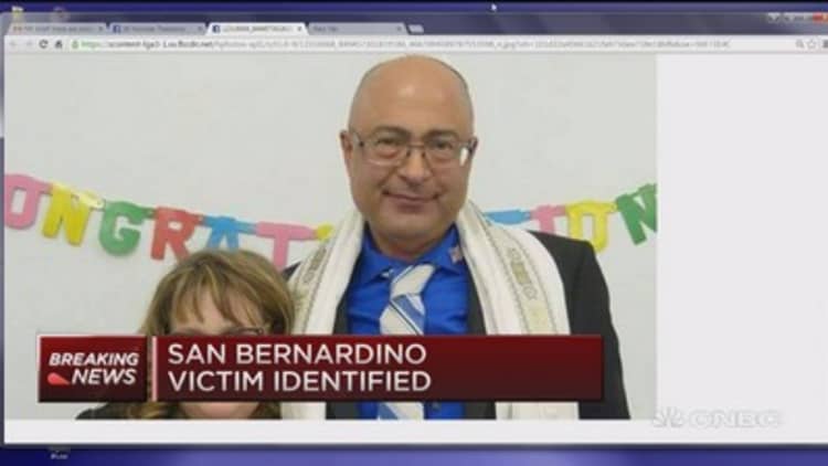 San Bernardino shooting victim identified