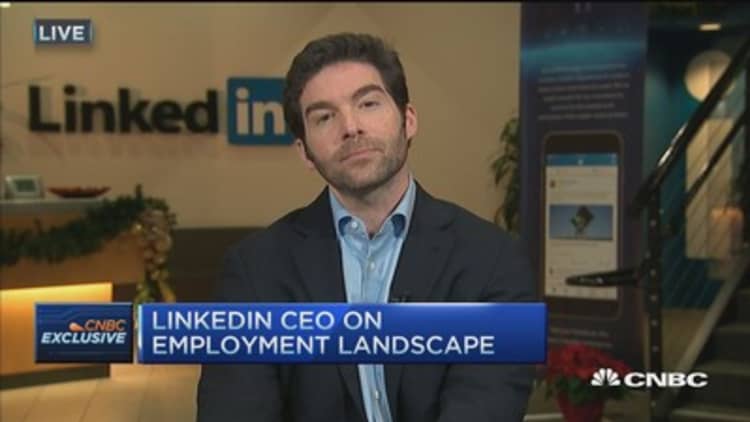 Linkedin CEO: The most relevant application we've launched to date