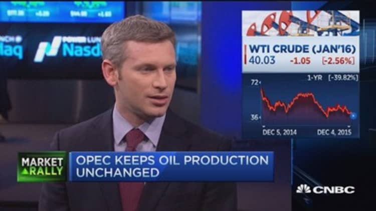 Why was oil crushed if no one expected a cut from OPEC?
