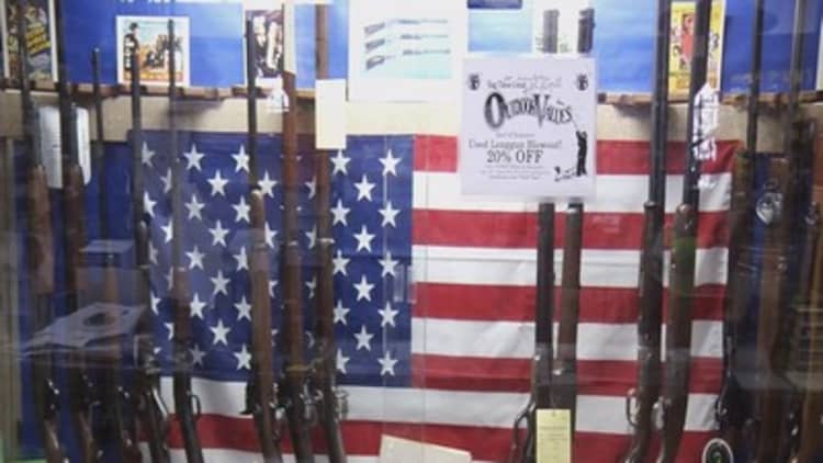 No dramatic increase in gun sales: Store owner