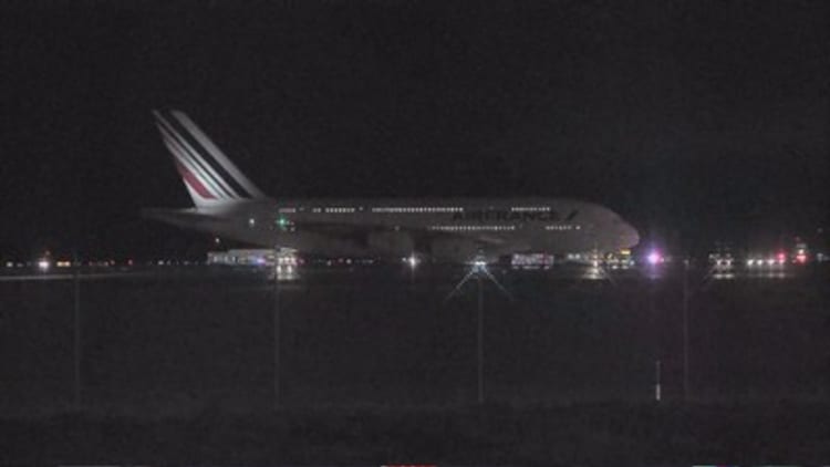 Air France flight to Paris diverted after bomb threat