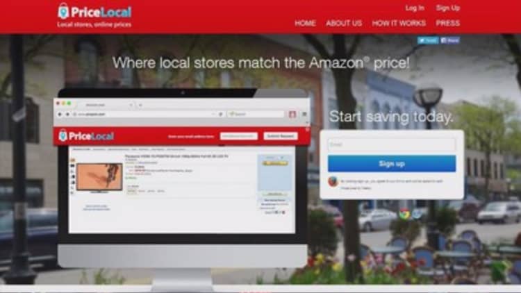 This web tool promises 'Amazon prices' at local stores