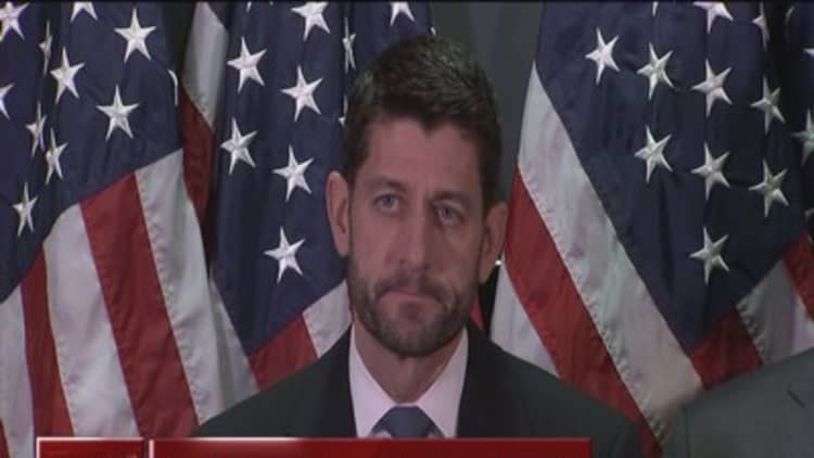 House Speaker Ryan slams Trump over call to ban Muslims