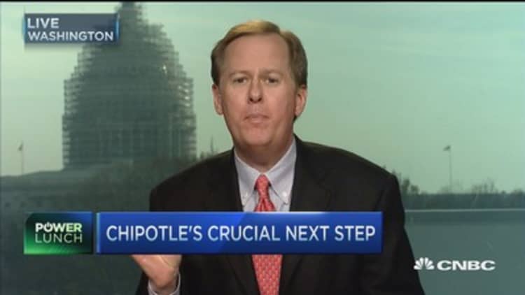 Chipotle treating food safety issue like PR event: Odland