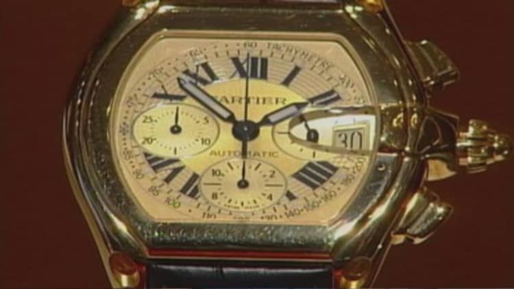 Cartier watches lose their sparkle