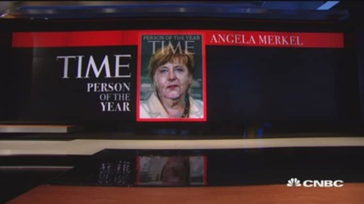 Time names Angela Merkel 2015 Person of the Year