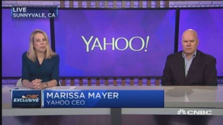 Yahoo CEO: Tax uncertainty led to Alibaba decision