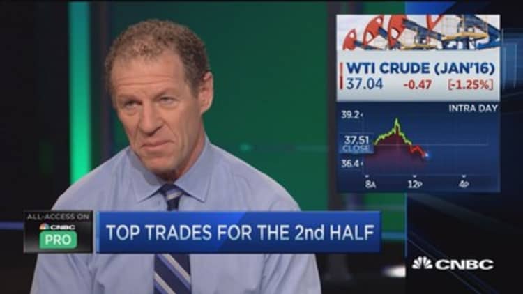 Top trades for the 2nd half: Oil & biotechs