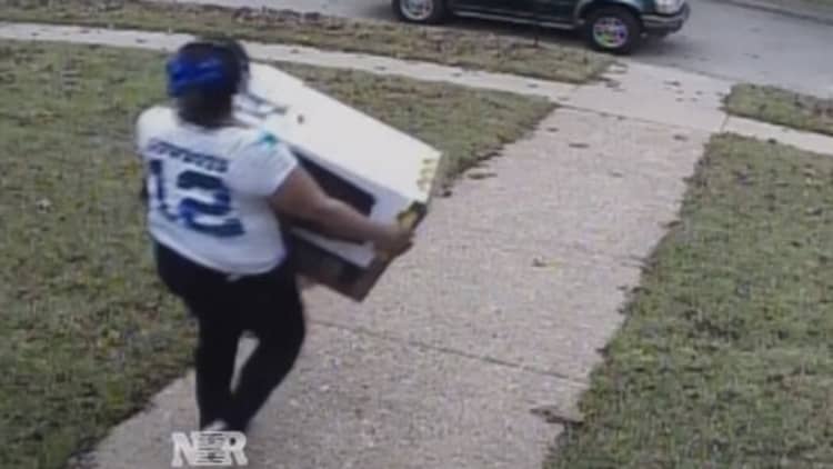 Package theft on the rise 