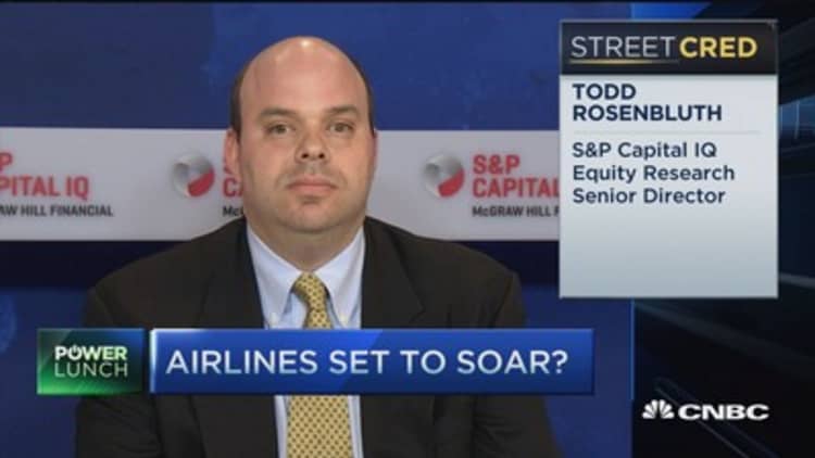 Airlines to see a boost on top of lower oil prices?