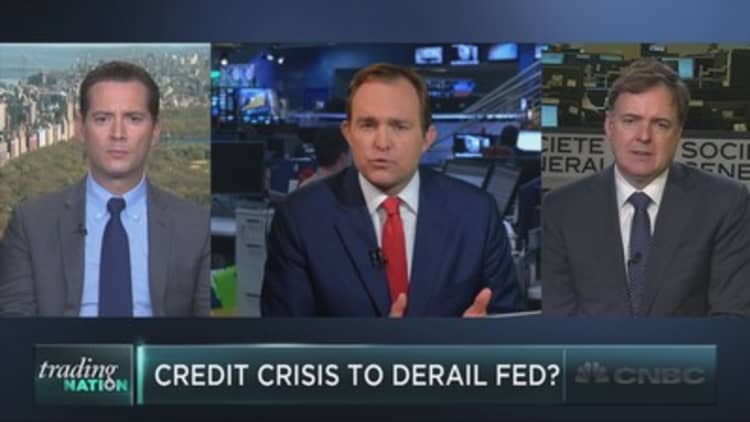 Credit crisis to derail Fed’s plans?