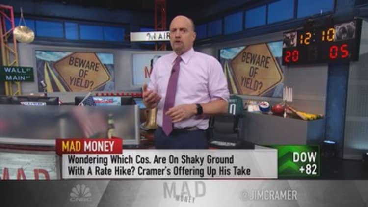 Cramer: Risky stocks to sell ahead of a rate hike