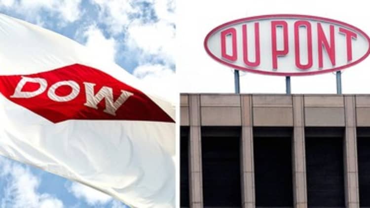 Dow, DuPont CEOs on merger