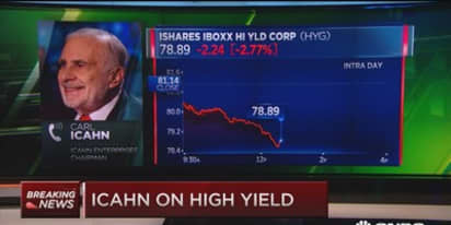 Carl Icahn: High yield tremendously overpriced