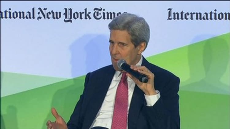 Kerry talks with Kremlin about Syria peace process