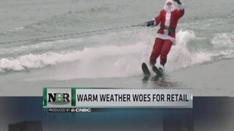 Retail’s warm weather problem
