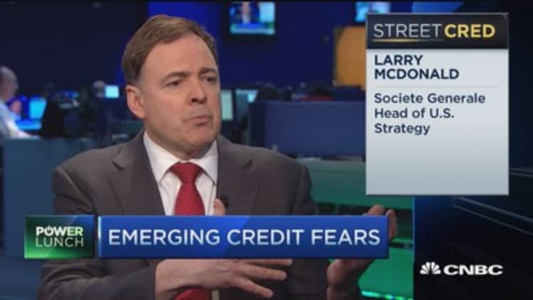 Emerging credit fears