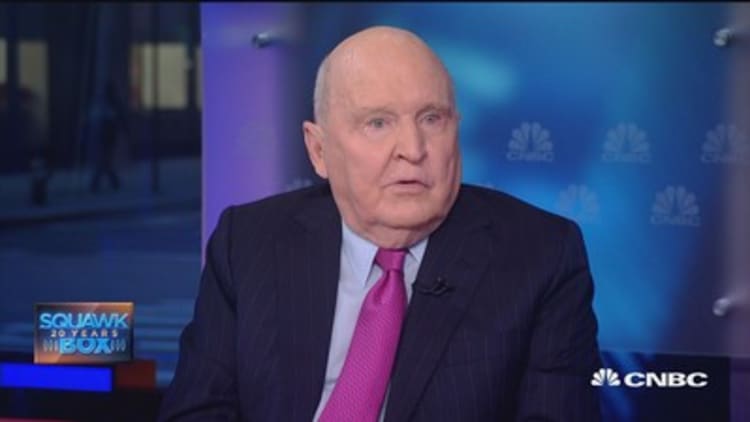 Fed has to raise rates this time: Jack Welch