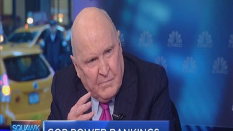 Donald Trump's chances? At least 50%: Jack Welch