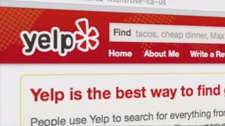 Yelp stock sours as Facebook debuts rival service