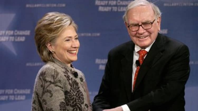 Warren Buffett to endorse Hillary Clinton