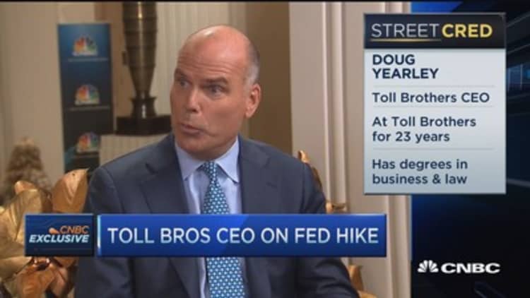 Toll Brothers CEO: We do better in modest inflationary times