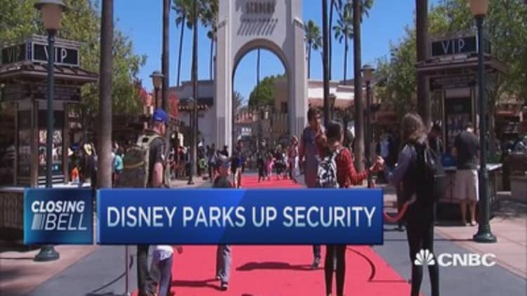 Disney parks step up security 
