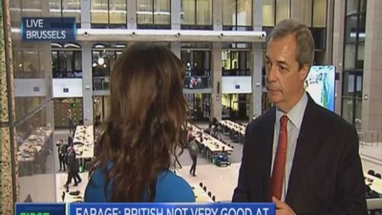 Cameron’s EU negotiation not going well: Farage