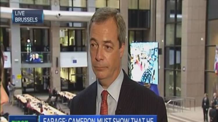Brussels is 'a dump': UKIP's Farage