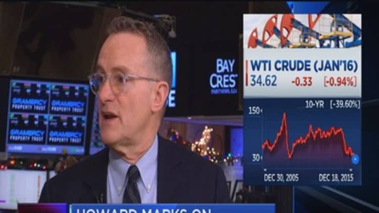 Howard Marks: Risky but potential opportunities in oil