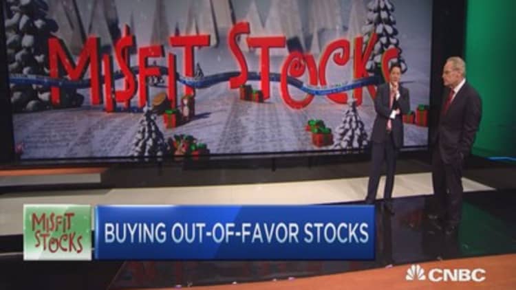 Buying out-of-favor stocks