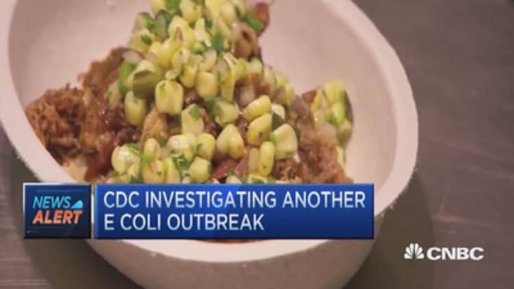 Analyst keeps 'buy' on Chipotle amid E. coli testing