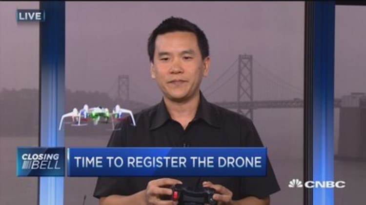 Register your drone in a few minutes